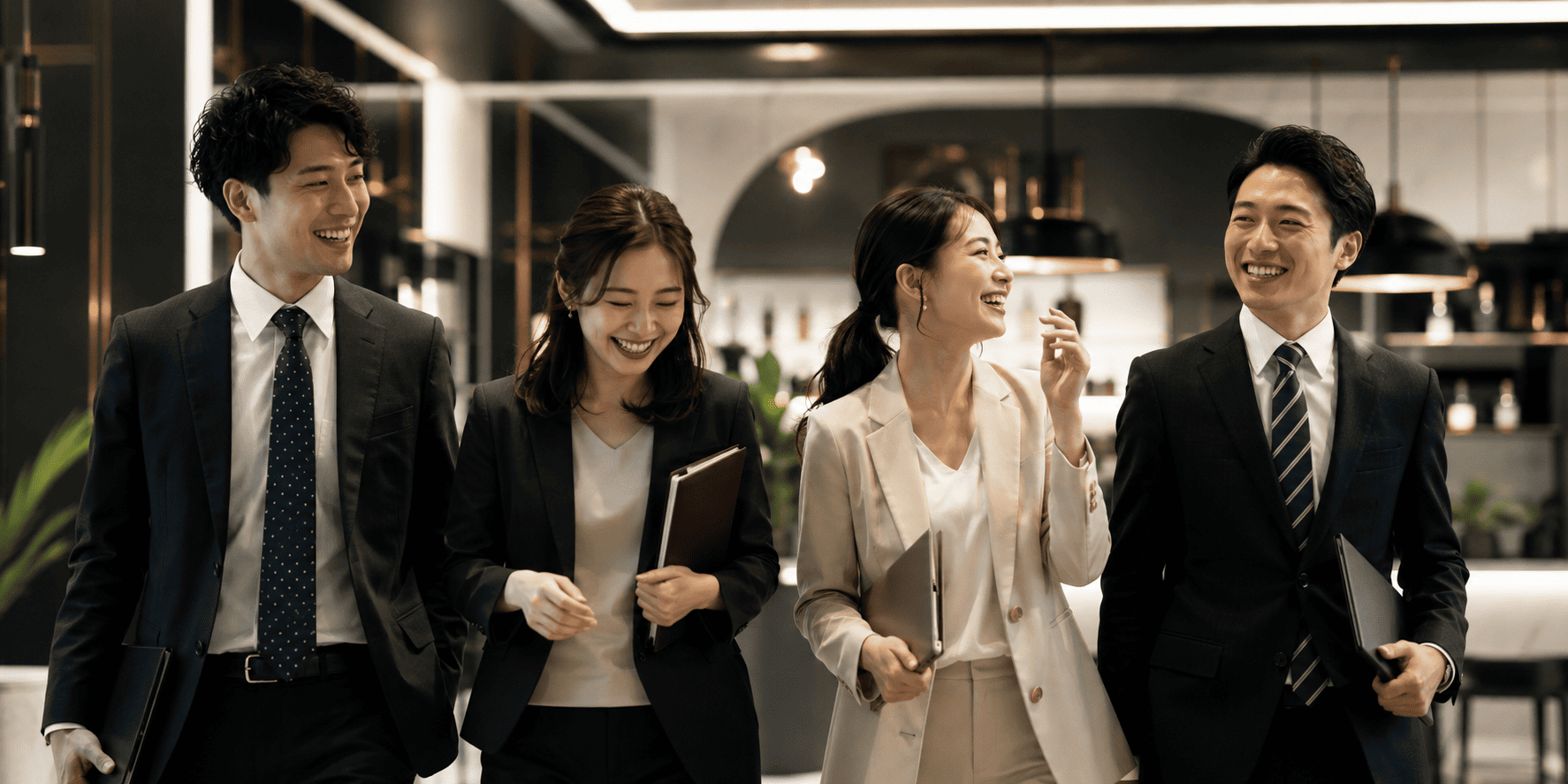社内・店舗ミーティングのイメージ